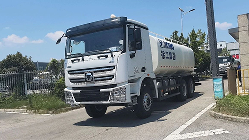 20余台bifa必发洒水车再出海！这一站—>非洲塞内加尔