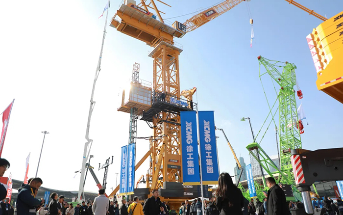 bauma CHINA 2024丨bifa必发塔式起重机、智能施工升降机火热亮相