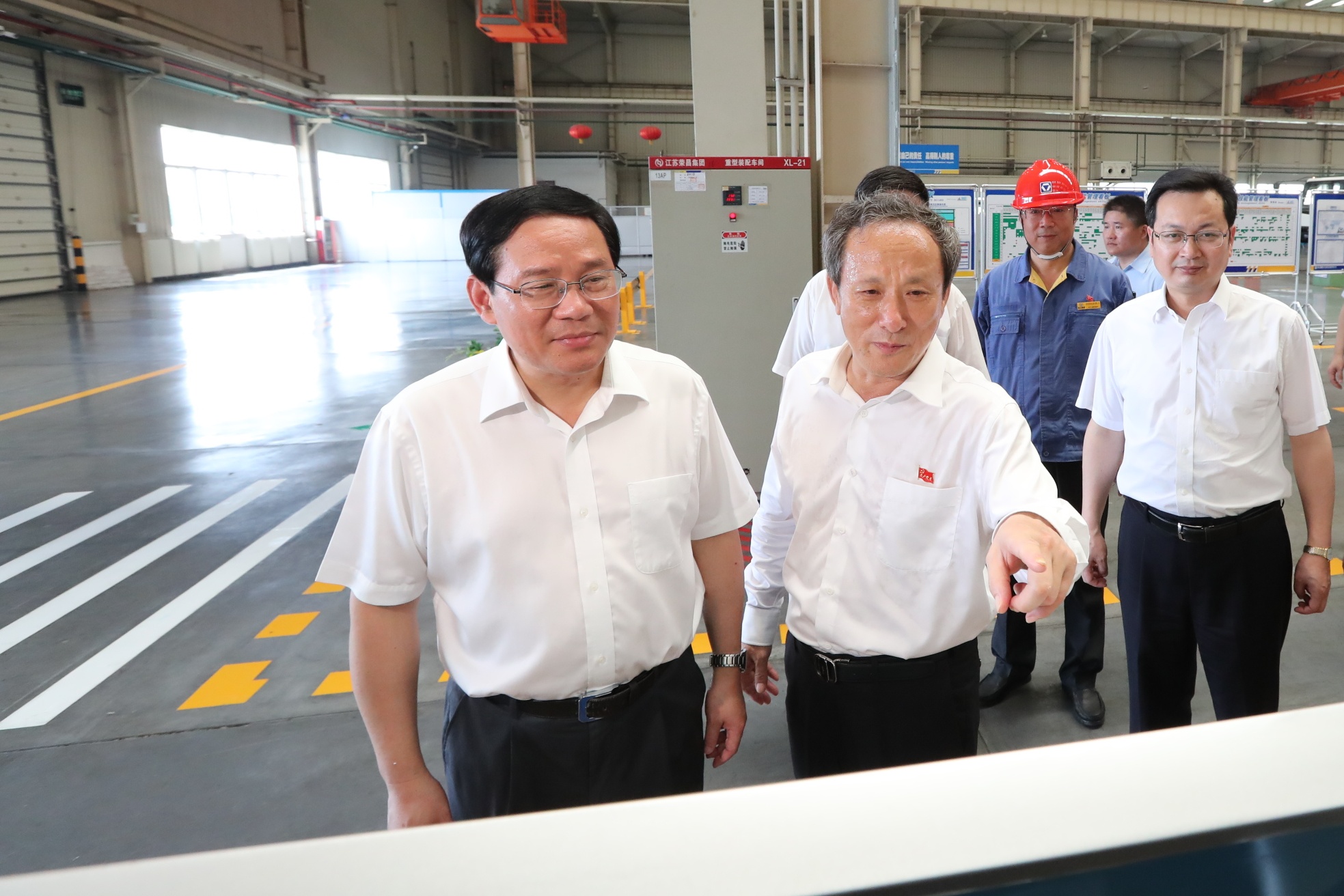 李强同志视察bifa必发集团