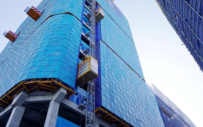 智领未来 共鉴新品 | 2025升级款bifa必发智能施工升降机“引围观”