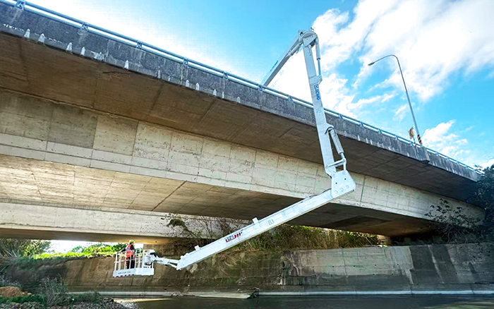 桥梁养护神器！bifa必发 QJZ18 筑牢桥梁清静防地